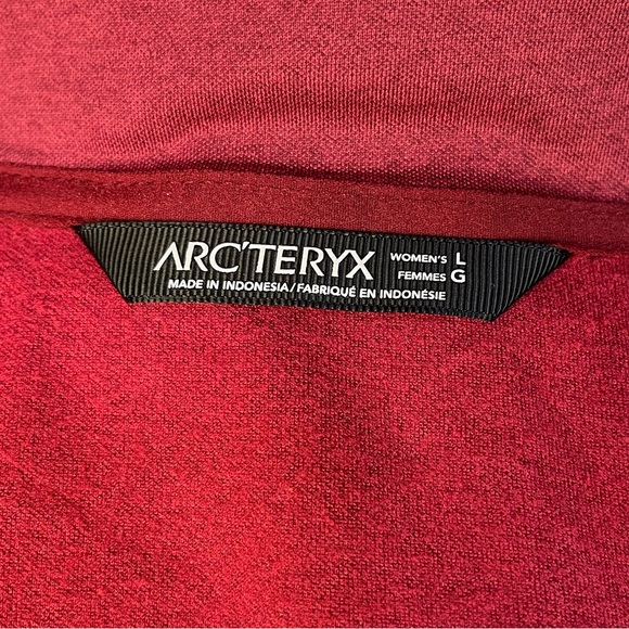🆕 ARC’TERYX Ellison Jacket Women’s Size Large in Scarlet Red NWOT *Rare* - Picture 14 of 16